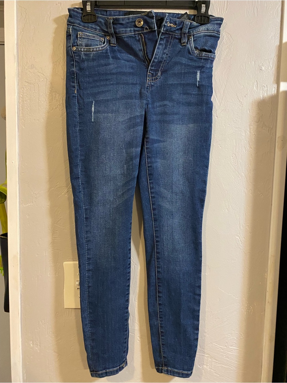 Kendall & Kylie Dark Blue Skinny Jeans